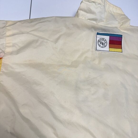 Vintage Hobie Surfing Jacket Mens 2XL Full Zip Windbreaker Surf Beach Sailing - Picture 9 of 16